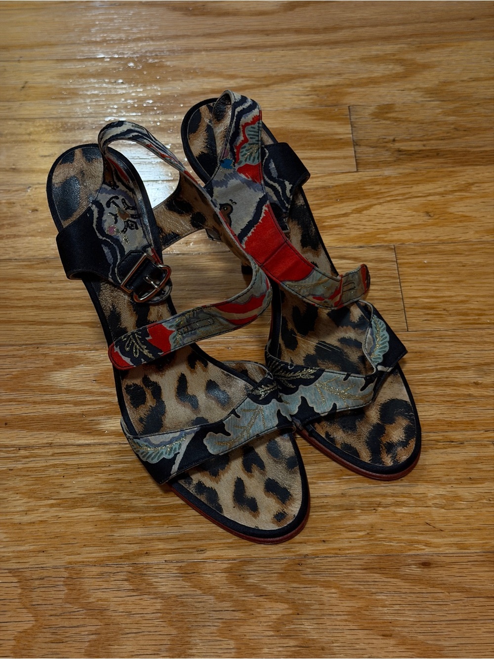 SS 2003 Roberto Cavalli Heels *rare*